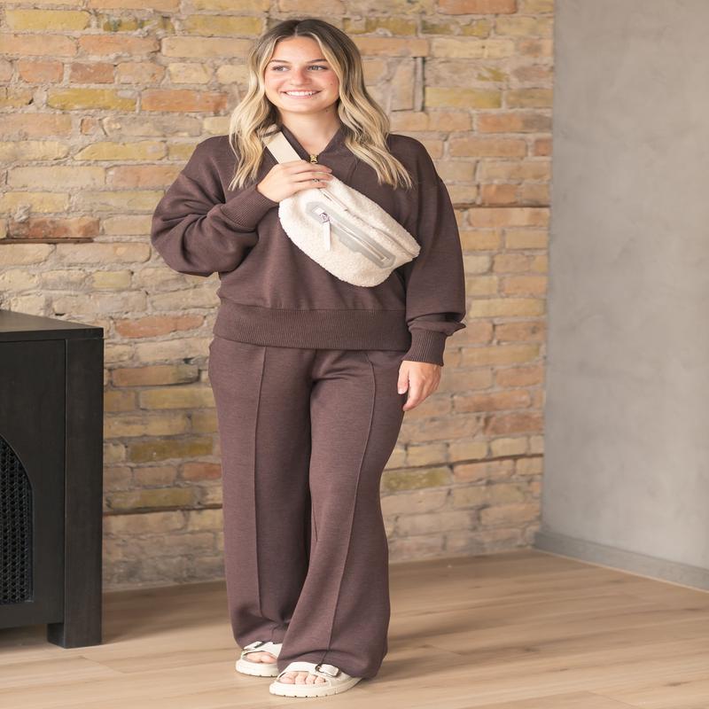 Varley Sally Half Zip Sweatshirt