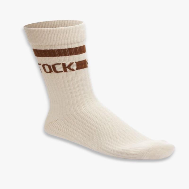 Birkenstock Women's Cotton Crew Stripe Socks