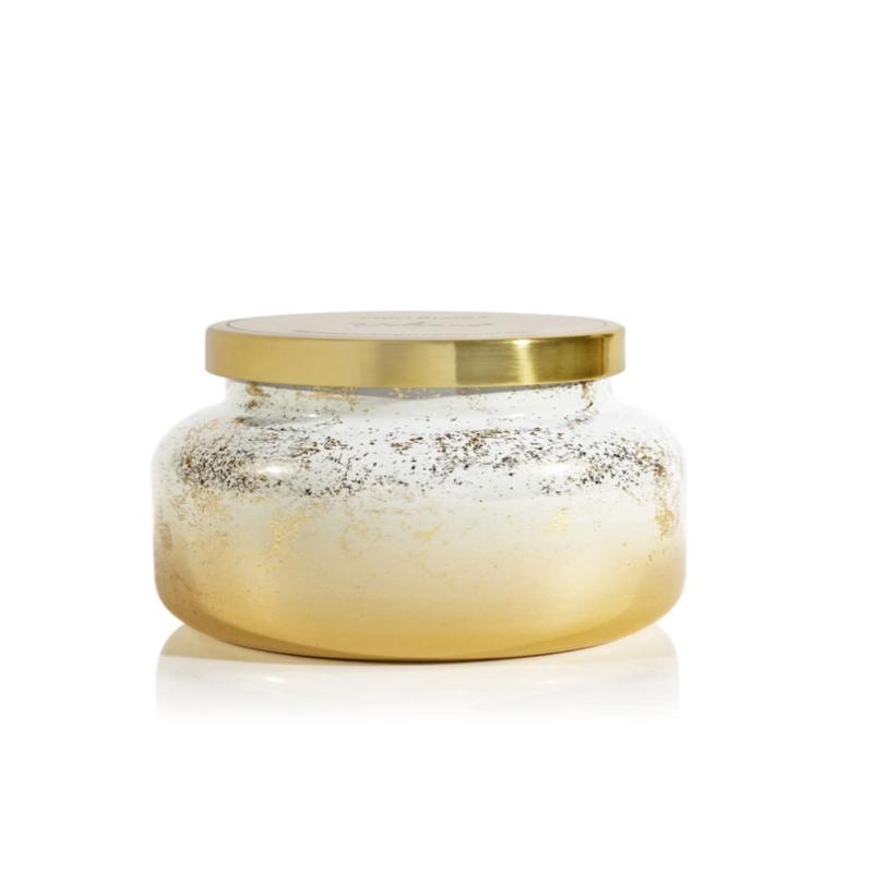 Capri BlueGlimmer Volcano Signature Jar Candle 19oz