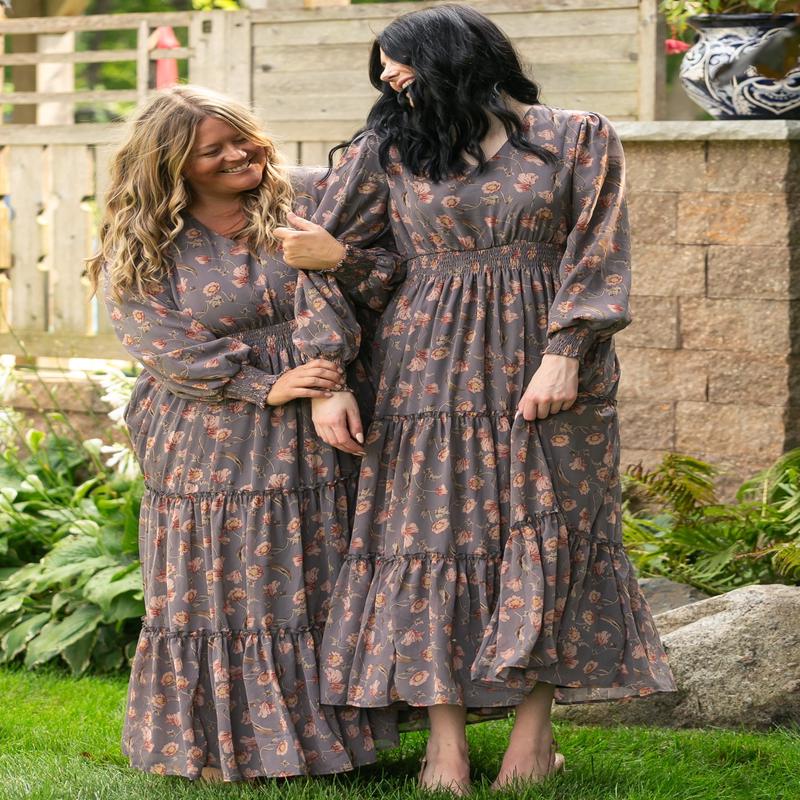 Jacey V-neck Maxi Dress