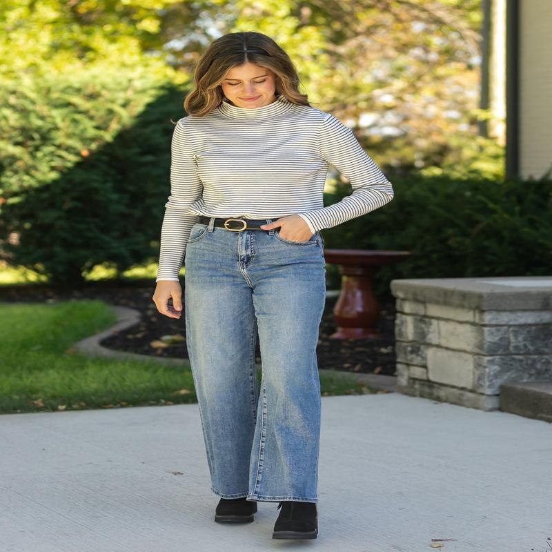 Liverpool Los Angeles Stride Wide Leg Jeans