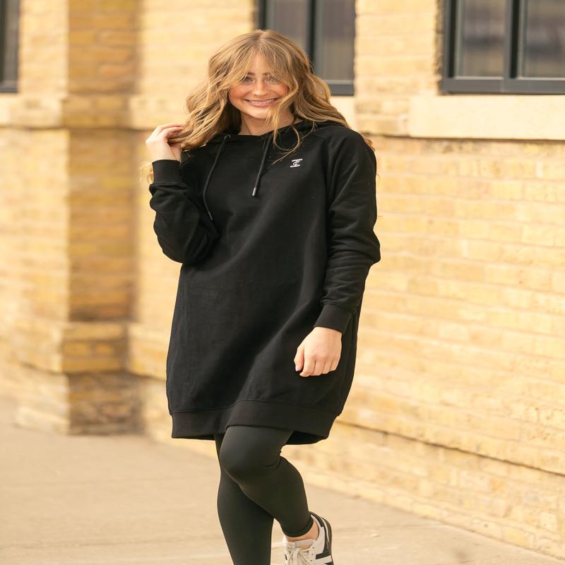 Scout Midi Hooded Sweatshirt Dress