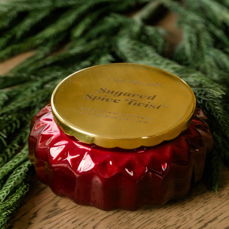 Capri Blue Royal Gem Sugared Spice Twist Signature Jar, 19 oz