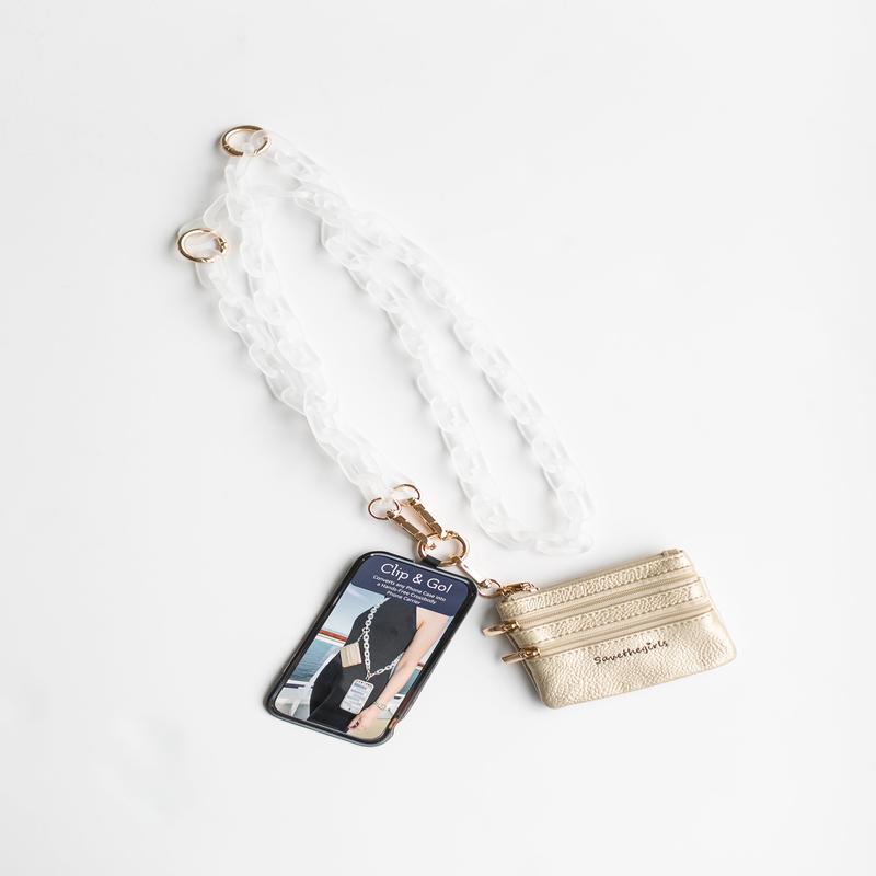 Clip & Go Crossbody Chain Strap