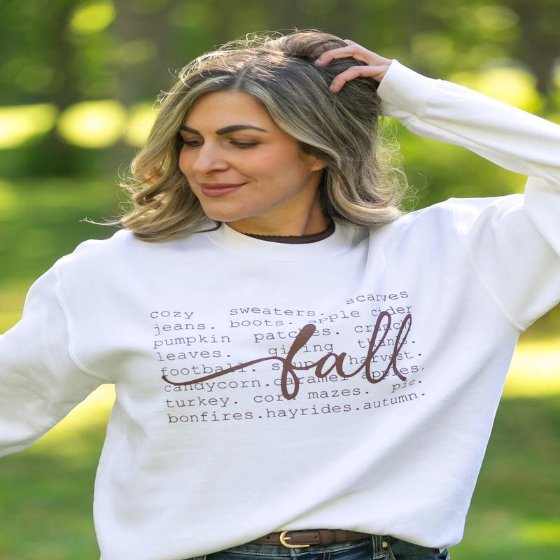 Falling For Fall Graphic Sweatshirt - FINAL SALE
