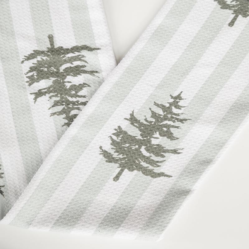 Geometry Fir Real Tea Towel
