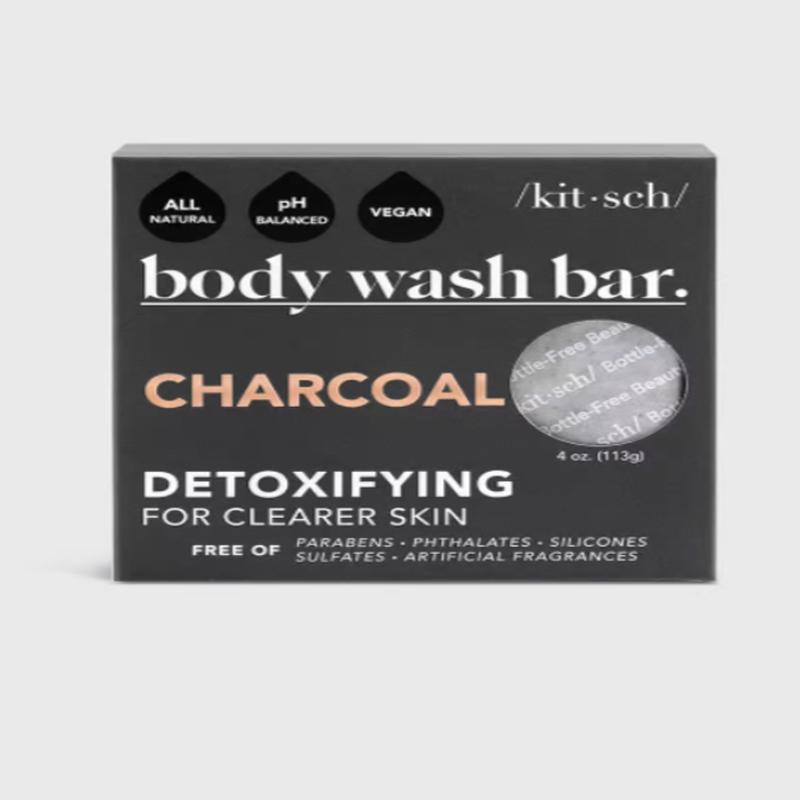 Kitsch Charcoal Detoxifying Body Wash Bar