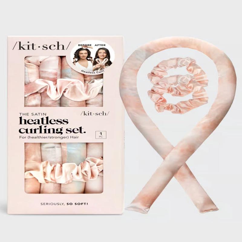 Kitsch Satin Heatless Curling Set