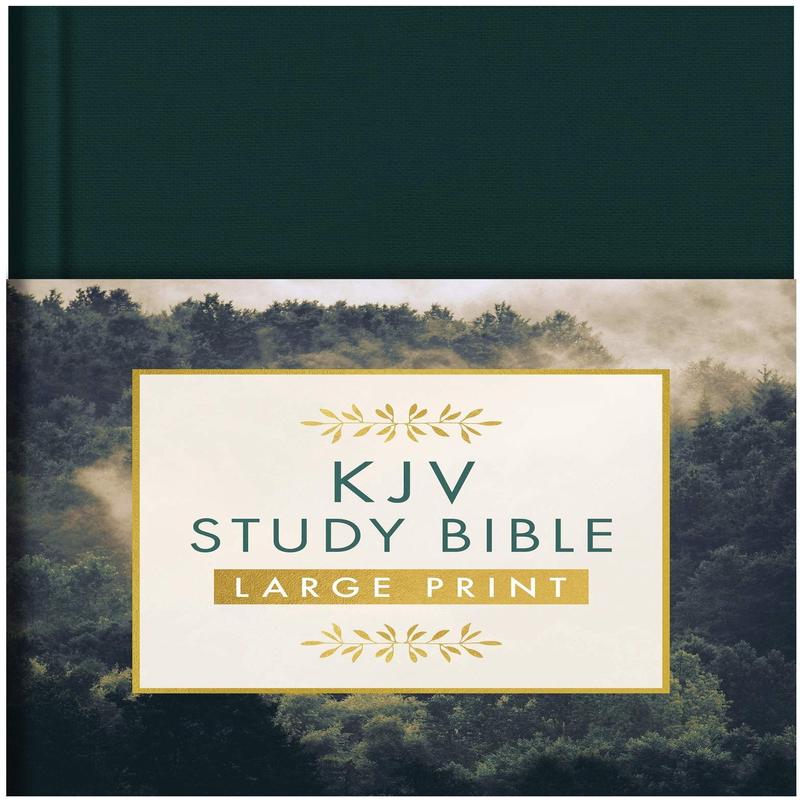 KJV Large Print Evergreen Study Bible