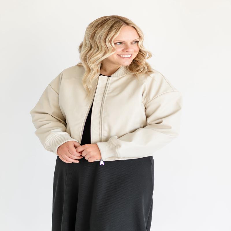 Scout Faux Leather Jacket - FINAL SALE