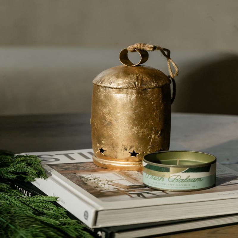 Star Cut-Out Jute Bell