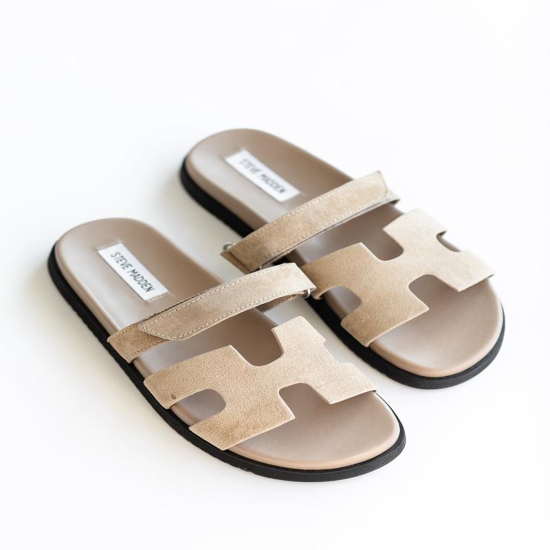 Steve Madden Mayven Leather Sandals - FINAL SALE