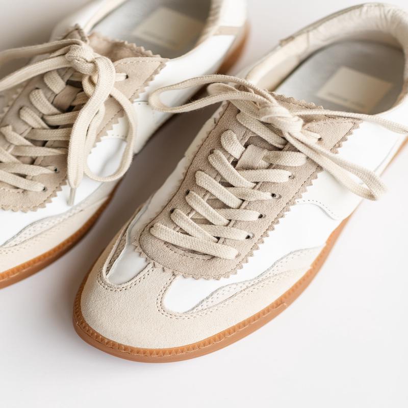 Dolce Vita Notice Ivory Multi Nylon Sneakers - FINAL SALE