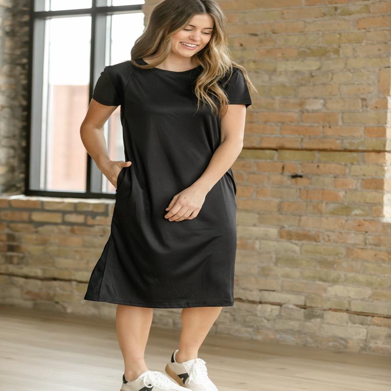 DOORBUSTER - Manda Athletic Midi Dress - FINAL SALE