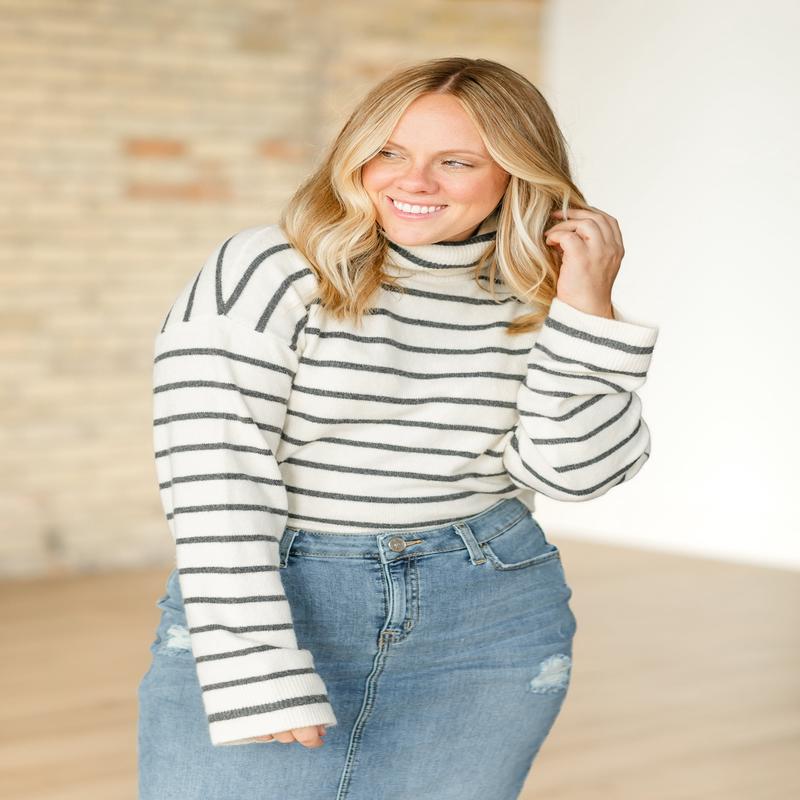 Steve Madden Narsha Striped Sweater - FINAL SALE