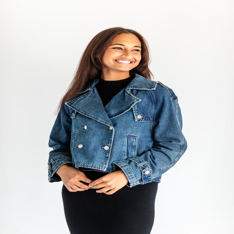 Steve Madden Sirus Denim Trench Coat - FINAL SALE