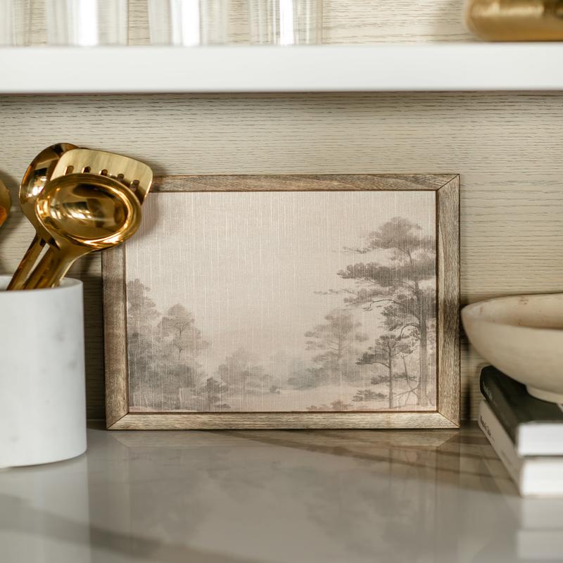 Brisk Air Wood Framed Sign