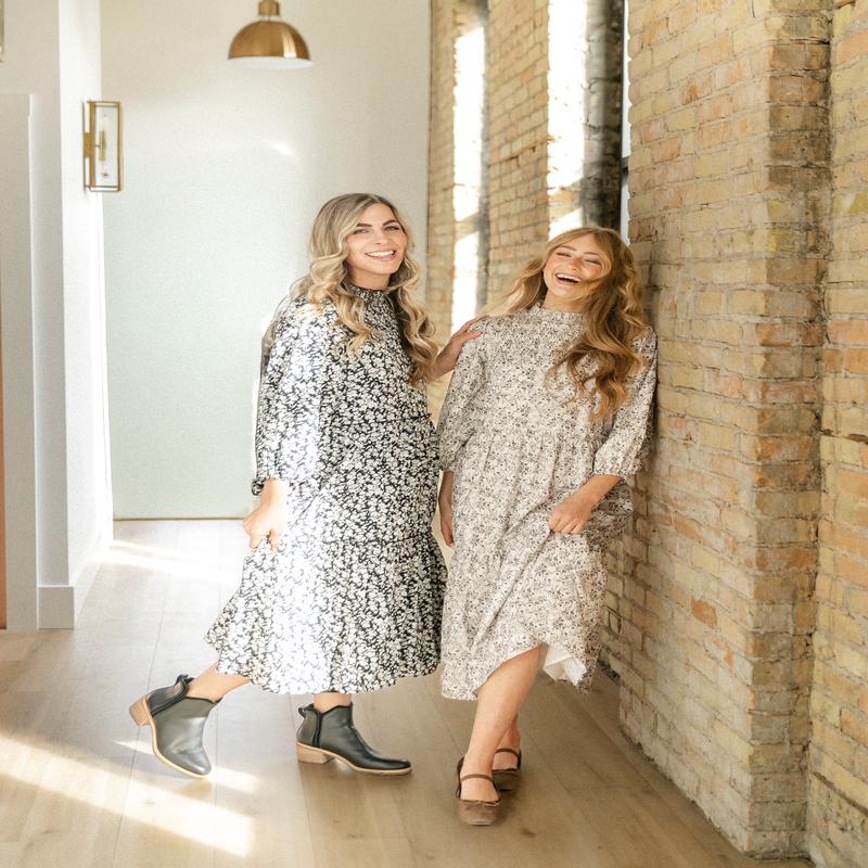 DOORBUSTER - Isla 3/4 Sleeve Midi Dress - FINAL SALE