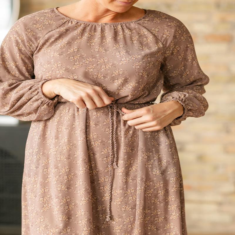 Ember Beaded Trim Floral Maxi Dress - FINAL SALE