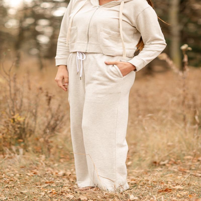 Lynsey Wide Leg Lounger Jogger - FINAL SALE