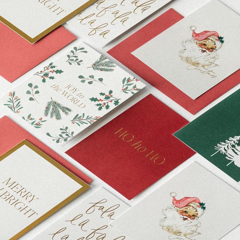 Assorted Holiday Cards Boxed Set