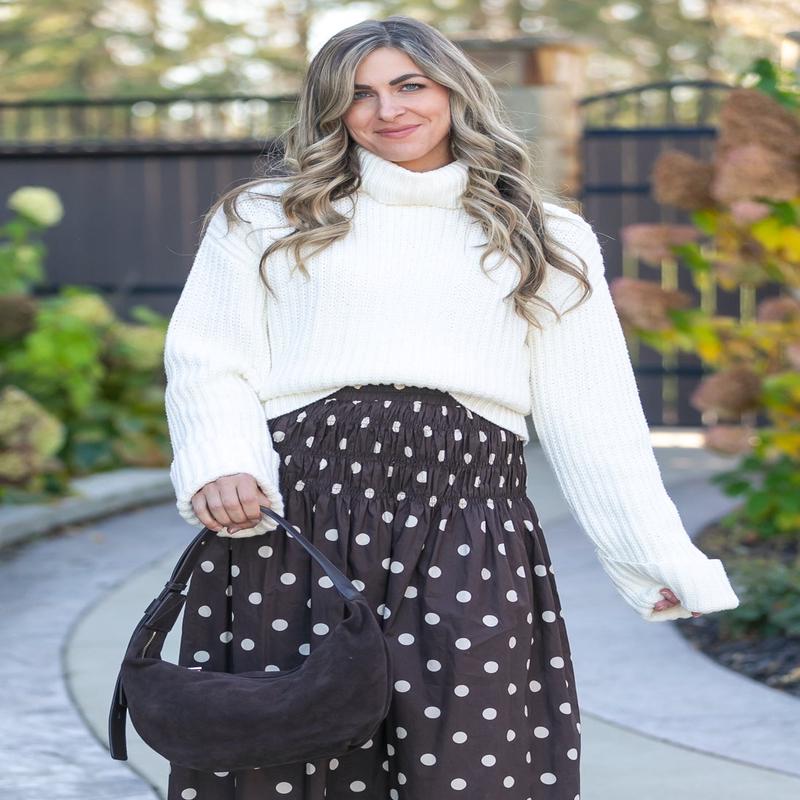 Chunky Knit Turtle Neck Sweater