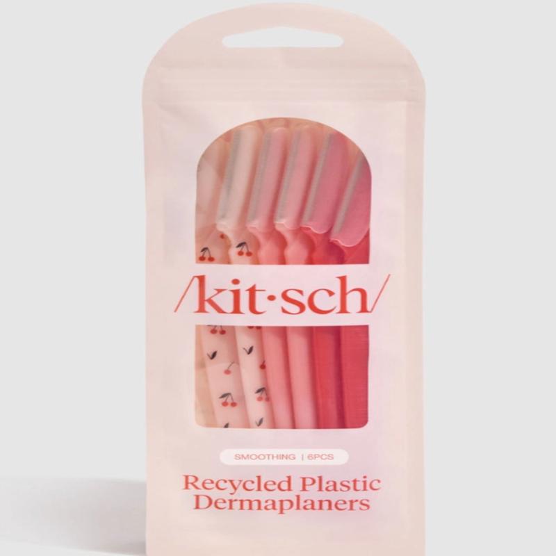 Kitsch Assorted Recycled Dermaplaners 6 pc