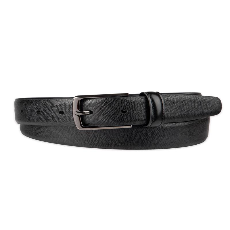 32mm Saffiano Dress Belt