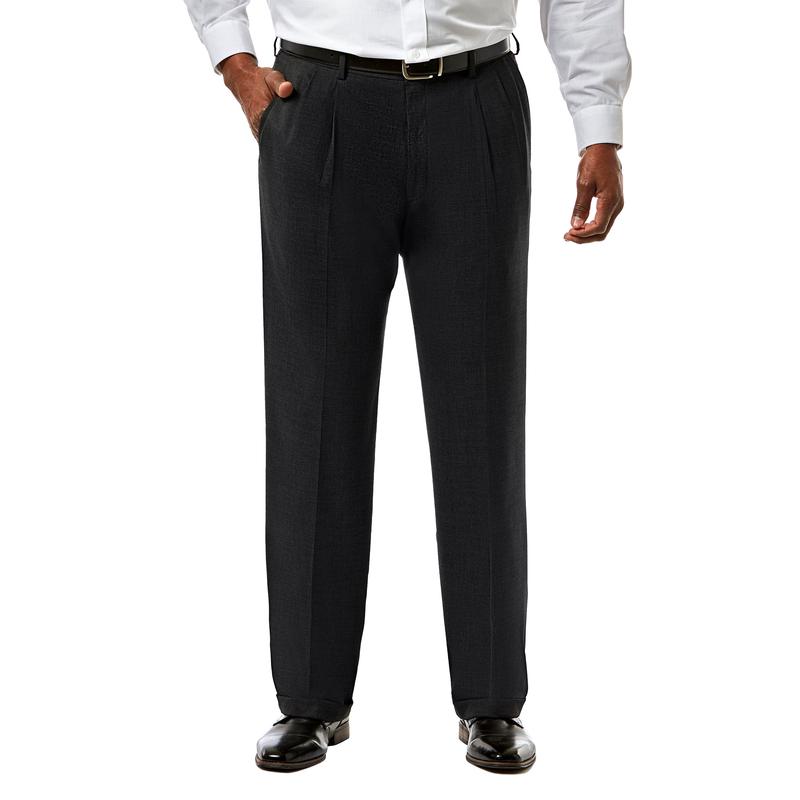 Big & Tall J.M. Haggar Premium Stretch Suit Pant - Pleated Front
