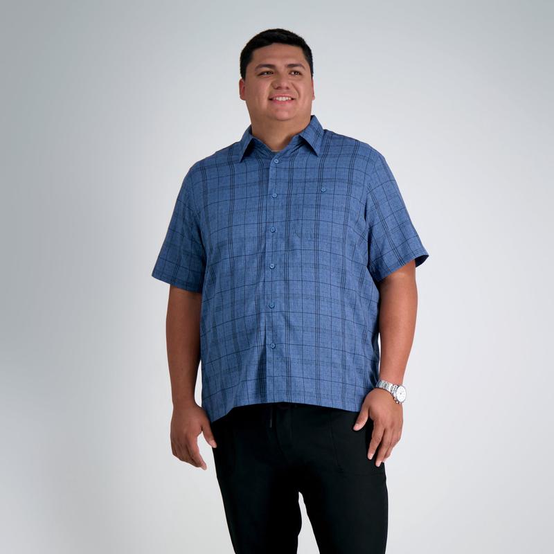Big & Tall Microfiber Plaid Shirt