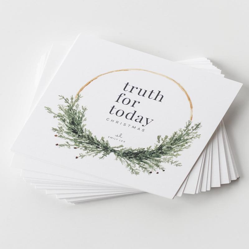 Emily Lex Studio Truth For Today Christmas Cards