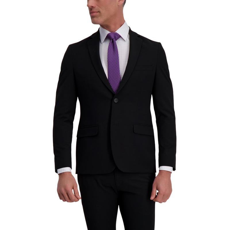 J.M. Haggar 4-Way Stretch Suit Jacket - Plain Weave