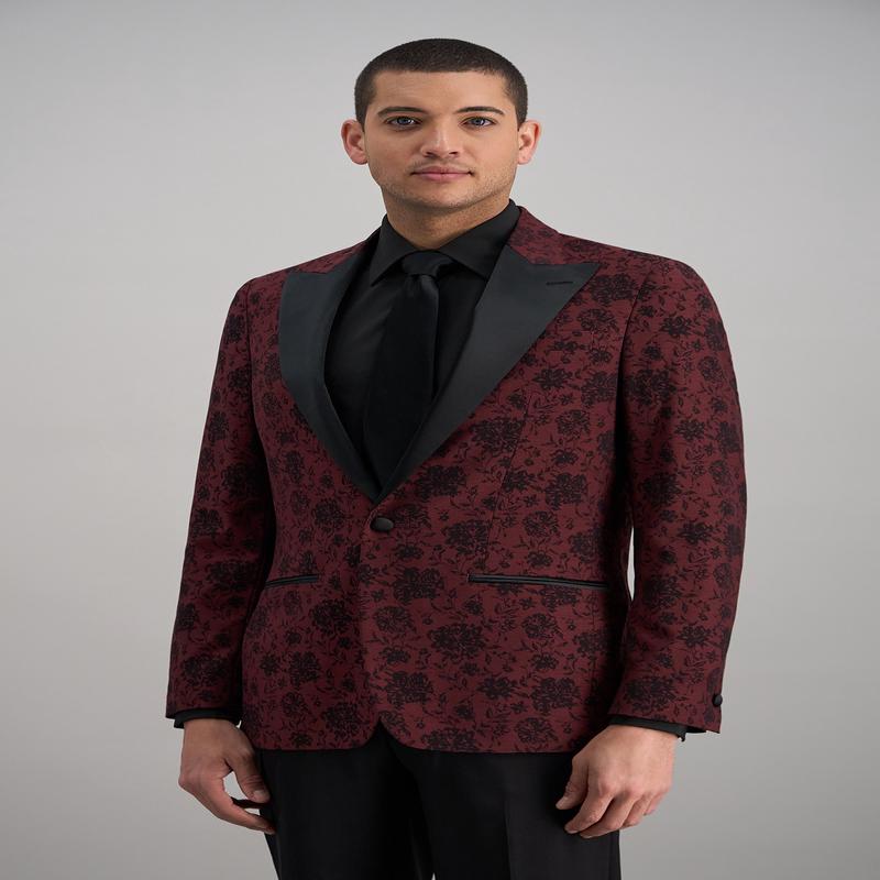 J.M. Haggar Floral Jacquard Sport Coat