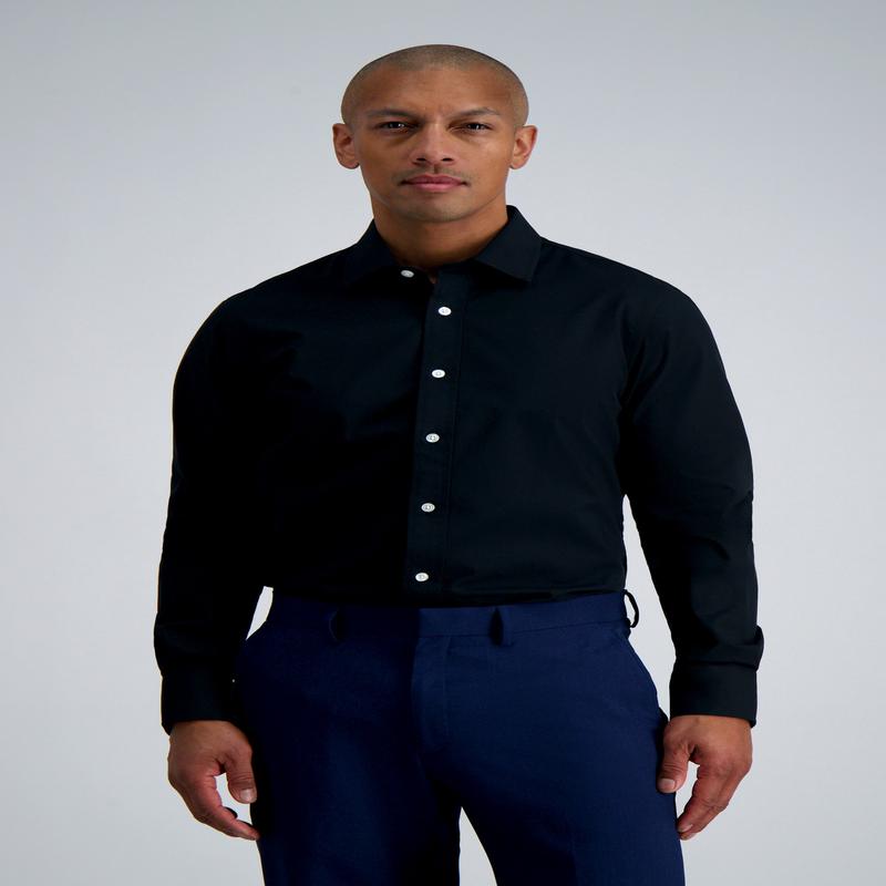 Premium Comfort Dress Shirt - Black