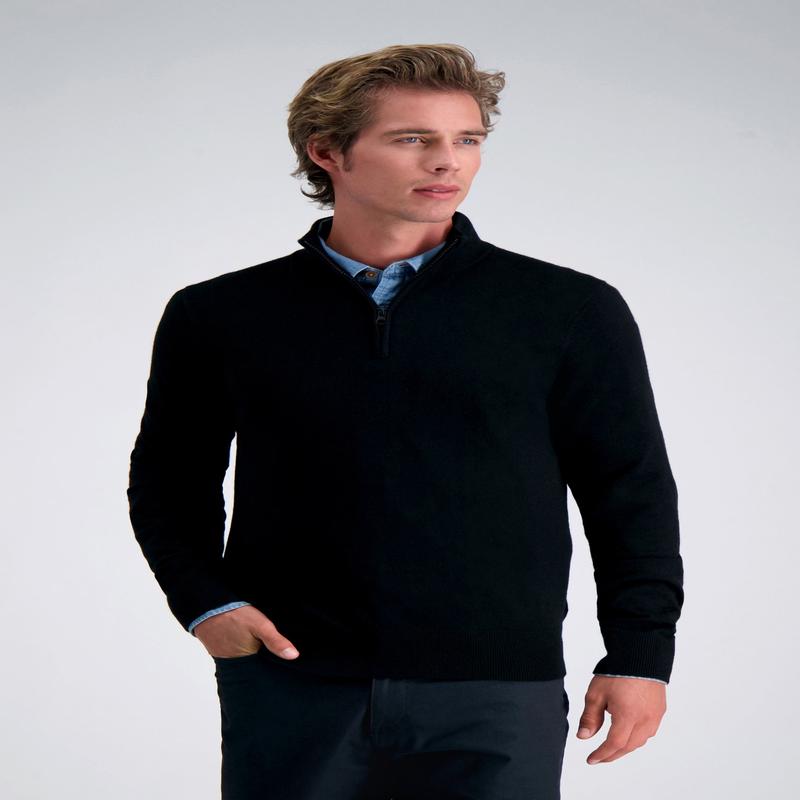 Long Sleeve Zip Sweater
