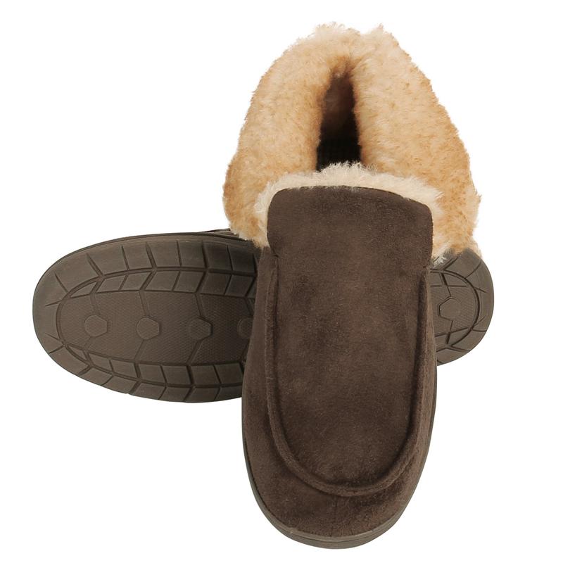 Microsuede Bootie Slippers