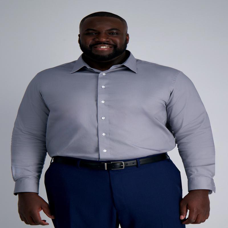 Premium Comfort Tall Dress Shirt - Charcoal