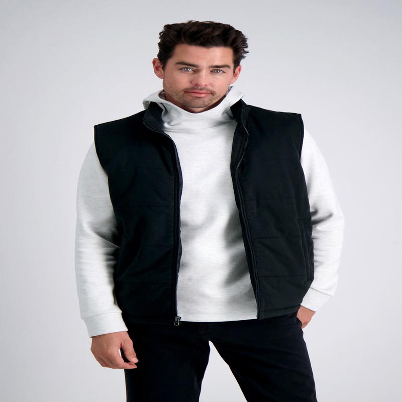 Puffer Vest - Moleskin