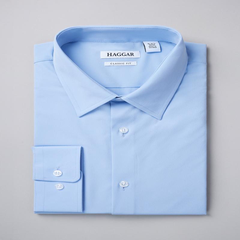 Smart Wash Dress Shirt - Blue