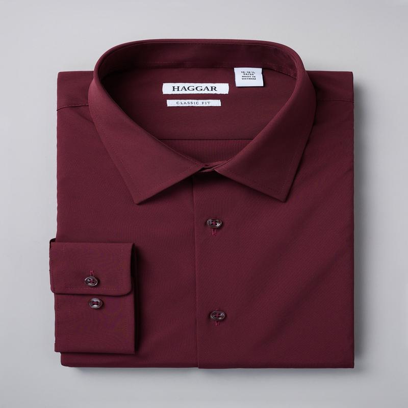 Smart Wash Dress Shirt - Dewberry