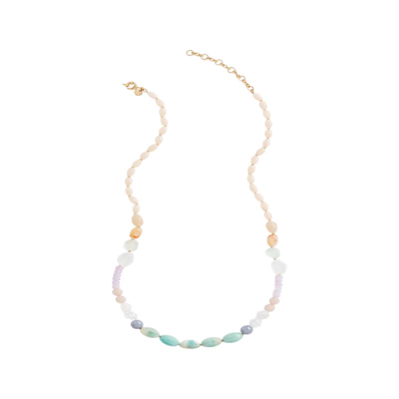 Colorful Beaded Long Necklace