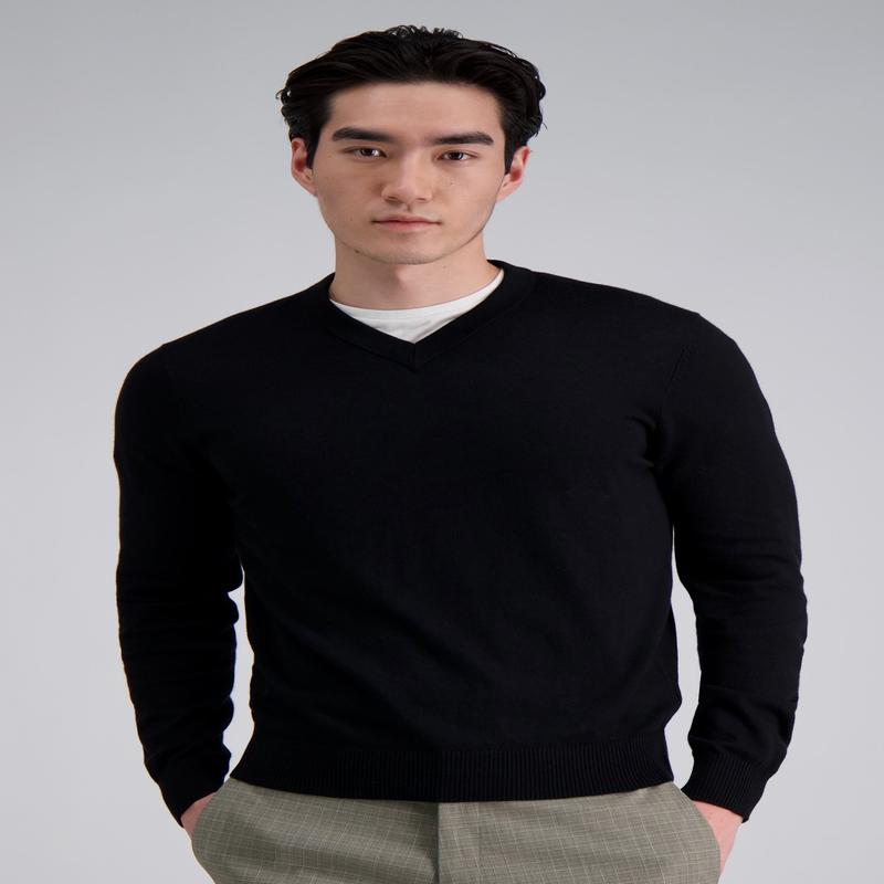 Long Sleeve V-Neck Sweater