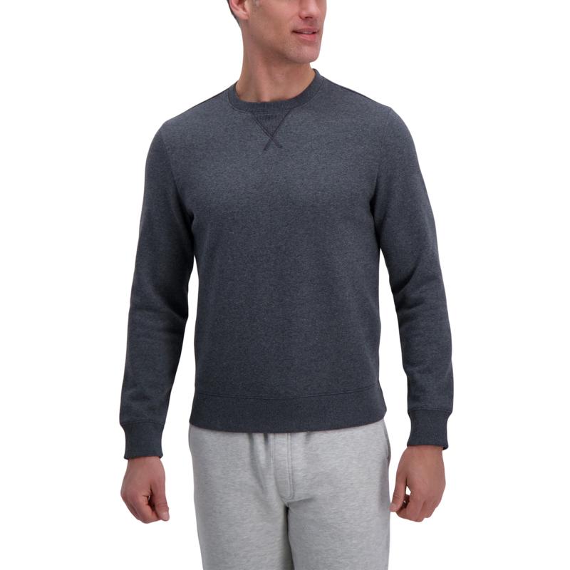 Pullover Fleece Sweatshirt - Charcoal Heather
