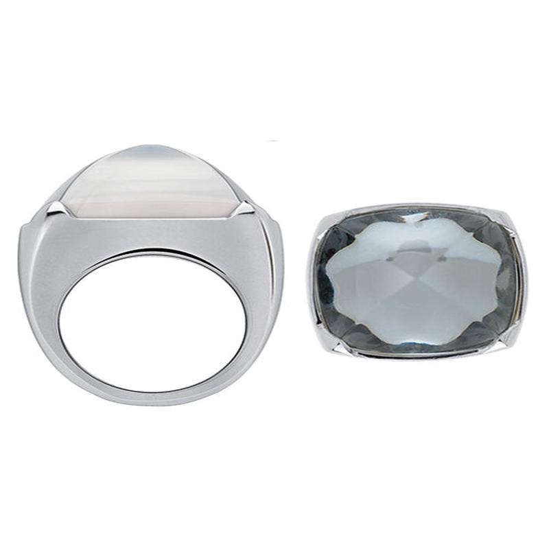 MEDICIS Large Mist Crystal Ring