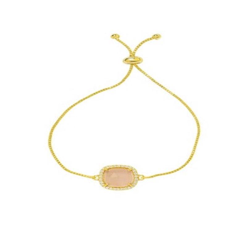 Blakely Adjustable Gemstone Bracelet