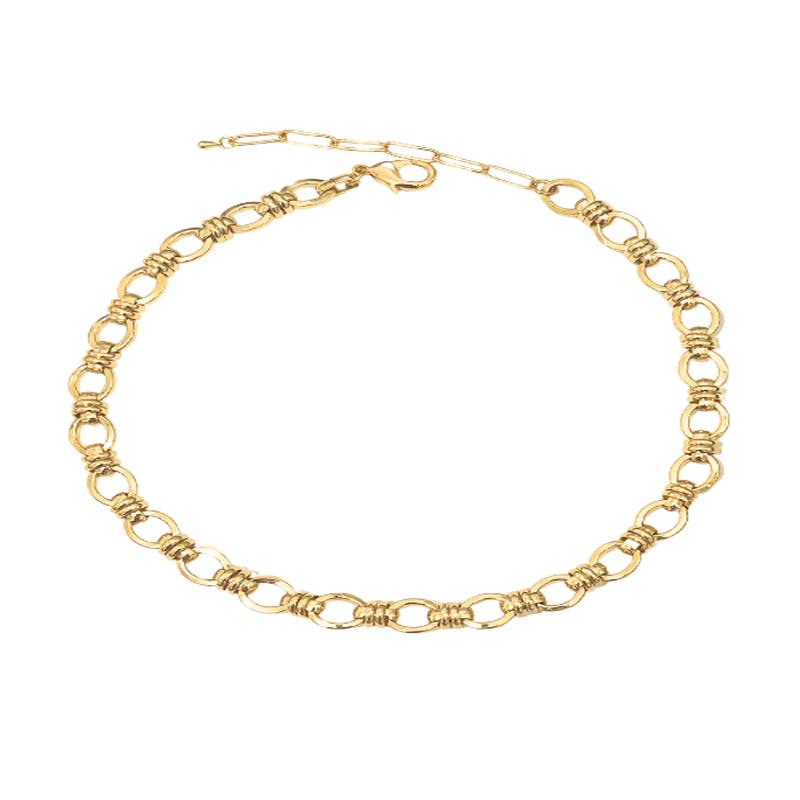 Cher Chunky Gold Chain Necklace