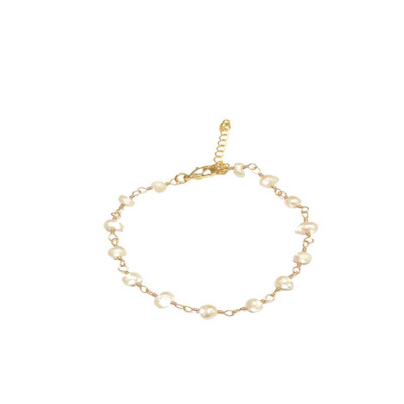 Kesha Medium Freshwater Pearl Bracelet