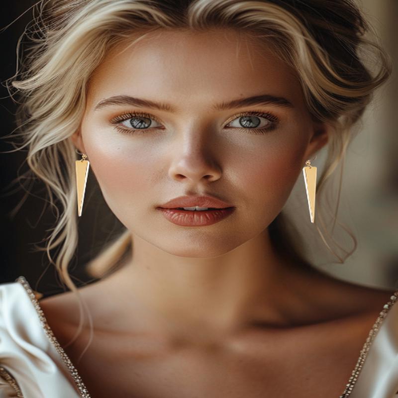 Lillian Triangle Earrings