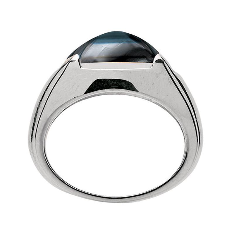 MEDICIS Crystal Ring Black Small