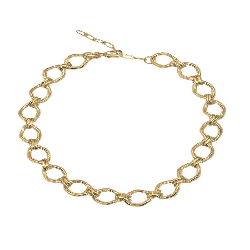 Stacee Gold Chunky Chain Necklace